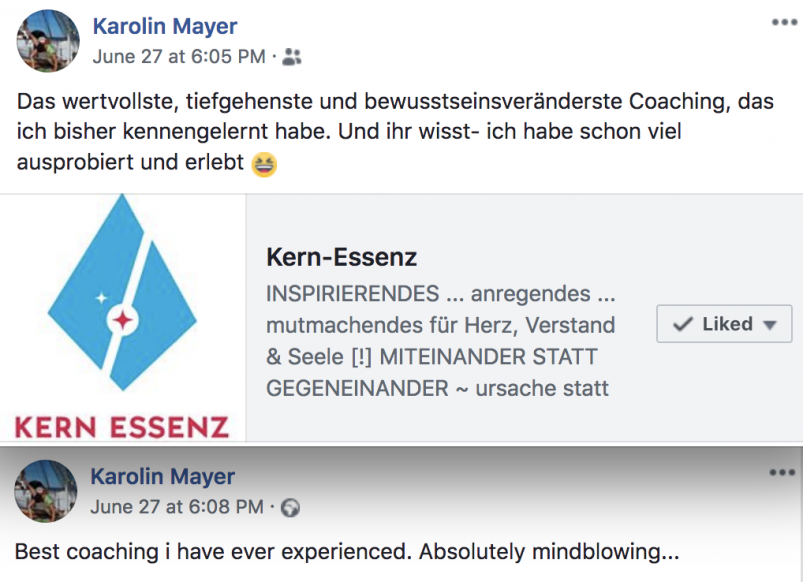 Kern-Coaching-Ausbildung-KarolinMayer-Feedback